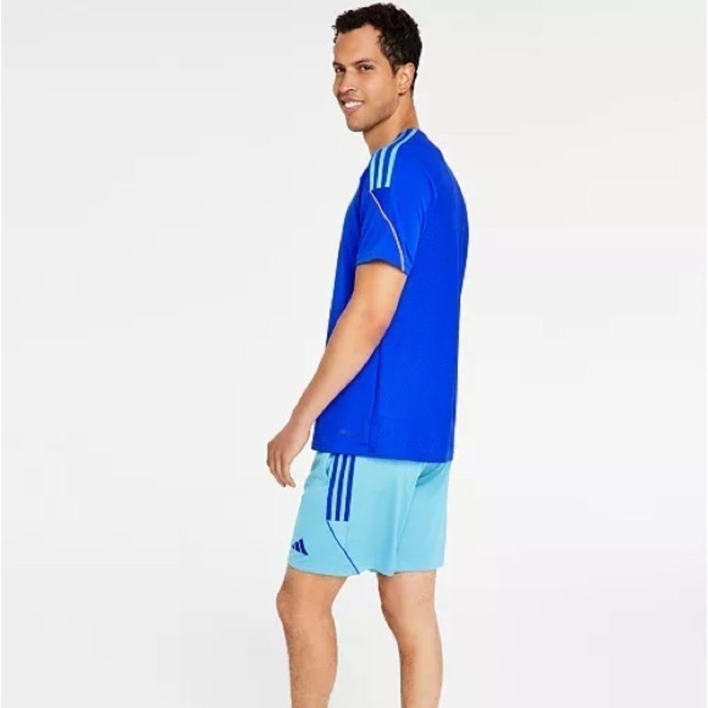 ADIDAS Men's Tiro Crewneck T-Shirt & Training Shorts Separates M - Picture 4 of 10